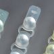 Cap Strip, PP, Natural, 8 Caps/Strip, 125 Strips/Unit , For use with # 110575, Tube Strip