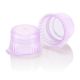 Cap, Snap, 12/13mm, PE, for Vacuum and Test Tubes, Lavender