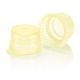 Cap, Snap, 12/13mm, PE, for Vacuum and Test Tubes, Yellow