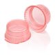 Cap, Snap, 16mm, PE, for 16mm Glass and Evacuated Tubes, Red