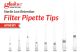 Filter Pipette Tip, 1 - 1000uL, Certified, Universal, Low Retention, Graduated, Natural, Extended Length, STERILE, 96/Rack, 10 Racks/Box, 2 Boxes/Carton