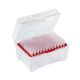PosiStop Pipette tip, 20ul, Sterile, graduated, 96/rack, 10 racks box, 10 boxes case
