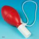 Pipette Filler, Universal Safety Pipette Bulb, Synthetic Rubber and Silicone, Red