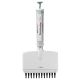 Pipette, Diamond PosiStop, Fully Autoclavable, 12-Channel, Adjustable volume, 2 - 20ul, Red