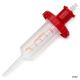 RV-Pette Dispenser Tip for Repeat Volume Pipettors, Certified, Sterile, 25mL , 1 Red Adapter Included