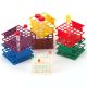 Wireless Tube Rack, 20mm, Half Size: 20-Place, Nylon, Magenta