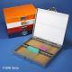 Slide Box for 100 Slides, Cork Lined, Stainles
