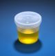 Specimen Container, 5oz. with Separate Snap Cap, PP, Graduated
