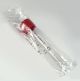 Test Tube with Attached Red Screw Cap, 16 x 100mm , 10mL, PS, STERILE, Individually Wrapped