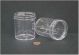 Jar, Wide Mouth, 120mL , 4oz, PS, 58mm Opening, 1 15/16 x 2 5/8in., Screw Cap Packaged Separately