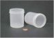 Jar, Wide Mouth, 120mL , 4oz, PP, 58mm Opening, 1 15/16 x 2 5/8in., Screw Cap Packaged Separately