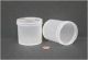 Jar, Wide Mouth, 180mL , 6oz, PP, 70mm Opening, 2 7/16 x 2 5/8in., Screw Cap Packaged Separately