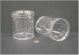 Jar, Wide Mouth, 480mL , 16oz, PS, 89mm Opening, 3 1/8 x 4in., Screw Cap Packaged Separately
