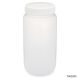 Bottle, Wide Mouth, Round, PP with PP Closure, 2L, 6/Case