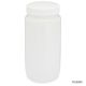Bottle, Wide Mouth Round, HDPE with PP Closure, 2L, 6/Case