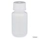 Bottle, Wide Mouth, Round, LDPE with PP Closure, 60mL, 12/Pack, 72/Case