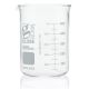 Beaker, Globe Glass, 600mL, Low Form Griffin Style, Dual Graduations, ASTM E960, 6/Box