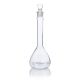 Flask, Volumetric, Wide Mouth, Globe Glass, 200mL, Class A, To Contain (TC), ASTM E288, 6/Box