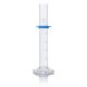 Cylinder, Graduated, Globe Glass, 50mL, Class A, To Deliver (TD), Dual Grads, ASTM E1272, 1/Box