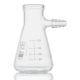 Flask, Filter, Globe Glass, 50mL, Dual Graduations, ASTM E1406, 6/Box
