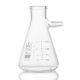 Flask, Filter, Globe Glass, 125mL, Dual Graduations, ASTM E1406