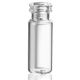 DiamondPure Chromatography Vial, 2mL, Clear Glass, Snap Closure, 11mm Large Opening, 12x32mm