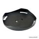 Plate Adapter, Round, 100mm, GVM Series for use w Foam Tube Adptrs & Dimpled Pad