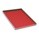 Label Sheets, Cryo, 24x13mm, for 0.5mL Tubes, 20 Sheets, 119 Labels per Sheet, Red