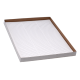 Label Sheets, Cryo, 67x5mm, for Microplates, 20 Sheets, 99 Labels per Sheet, White