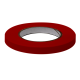 Labeling Tape, 1/2in x 60yd per Roll, 6 Rolls/Case, Dark Red