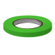 Labeling Tape, 1/2in x 60yd per Roll, 6 Rolls/Case, Green