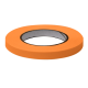 Labeling Tape, 1/2in x 60yd per Roll, 6 Rolls/Case, Orange