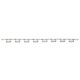 0.2mL 12-Strip Flat Caps, No Tubes, Optically-Clear for qPCR