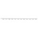 0.2mL 12-Strip Flat Caps, No Tubes, Optically-Clear for qPCR