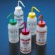Wash bottle, Methanol, 500mL, LDPE, multi-lingual