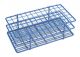 Coated Wire Tube Rack 10-13mm 6x12 Format, Blue