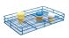 Coated Wire Urine Container Rack, 55-58 mm, 4 x 6 Format, Blue