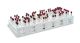 Mega Racks® Tube Rack Double for 13-16mm Tubes, White