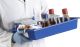 Droplet Sample Storage Tray, Polystyrene, Blue/White
