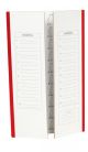 20-Place Slide Tray Cardboard, Red Trim