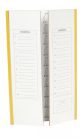 20-Place Slide Tray Cardboard, Yellow Trim