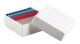 Polypropylene Film Cryogenic Freezer Box, 1.5/2mL, 81-Place, White