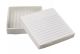 Corrugated Polypropylene Freezer Box, 100-Place, Squat Vial, Natural