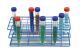 Coated Wire Tube Rack 16-20mm 4x10 Format, Blue