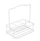 Wire Bottle Rack Carrier, 6 place, White