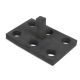 Floating Vial Rack, 20mm well, Black
