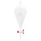 SIBATA Glass Separatory Funnel, 2000 mL