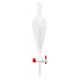 SIBATA Glass Separatory Funnel, 300 mL