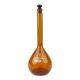 Volumetric Flask, Amber, Class A, Glass Stopper, 1000 mL