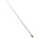 Thermometer, Blue Liquid, -30 to 120°F, Total Immersion, encapsulated in FEP, 12in